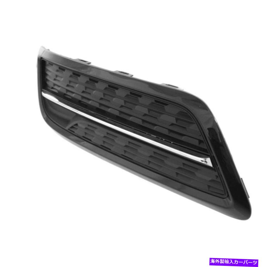 クロームカバー 交換用ブラッククロムドライバーサイドフォグライトホールカバー Replacement Black Chrome Driver Side Fog Light Hole Cover【並行輸入品】