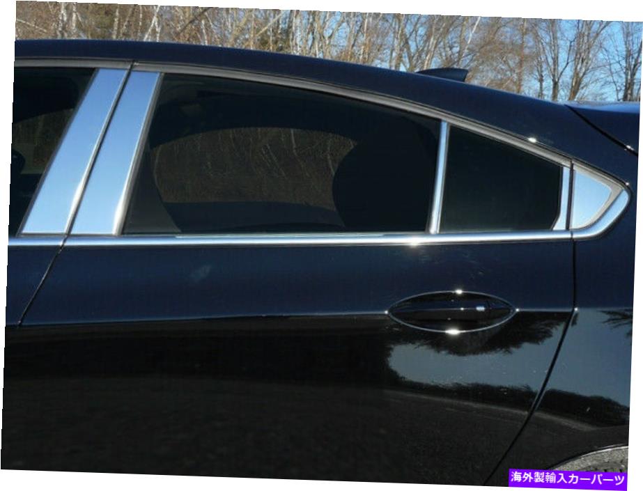 クロームカバー Chevy Cruze 2017-2019のChrome Pillar Postカバー（10ピースセット） CHROME PILLAR POST COVERS FOR CHEVY CRUZE 2017-2019 (10 PIECE SET)【並行輸入品】