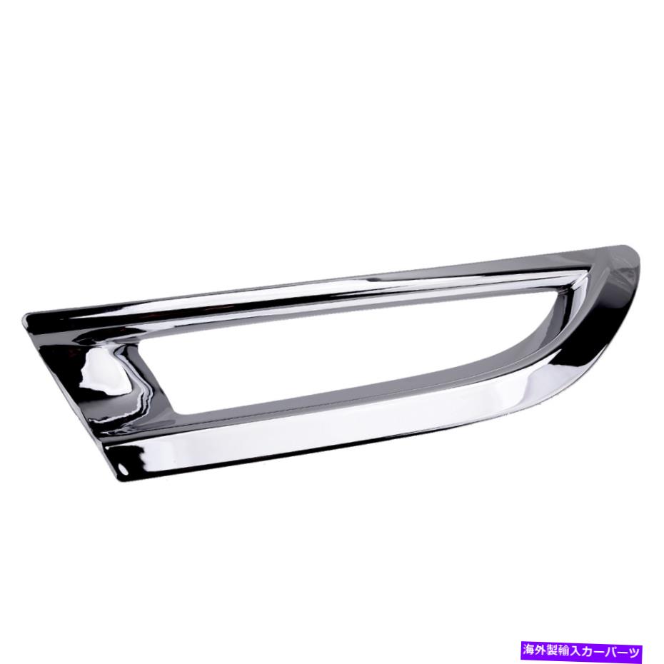 クロームカバー ホンダCRV CR-V 2012-2014に適した2xクロムリアフォグライトカバートリム装飾 2x Chrome Rear Fog Light Cover Trim Decor Fit for Honda CRV CR-V 2012-2014【並行輸入品】