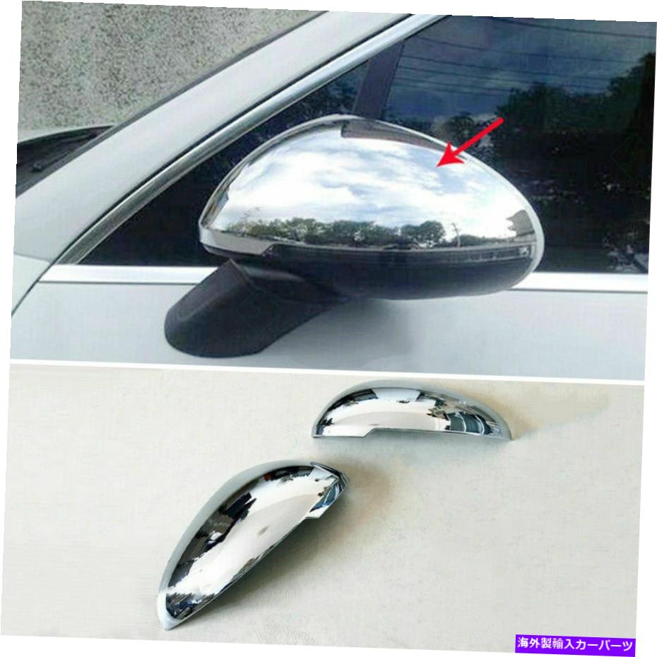 クロームカバー Chrome Exterior Rear View Mirror Cap Cover Porsche Macan 2015-2021にぴったり Chrome Exterior Rear View Mirror Cap Cover 2pcs Fit for Porsche Macan 2015-2021【並行輸入品】