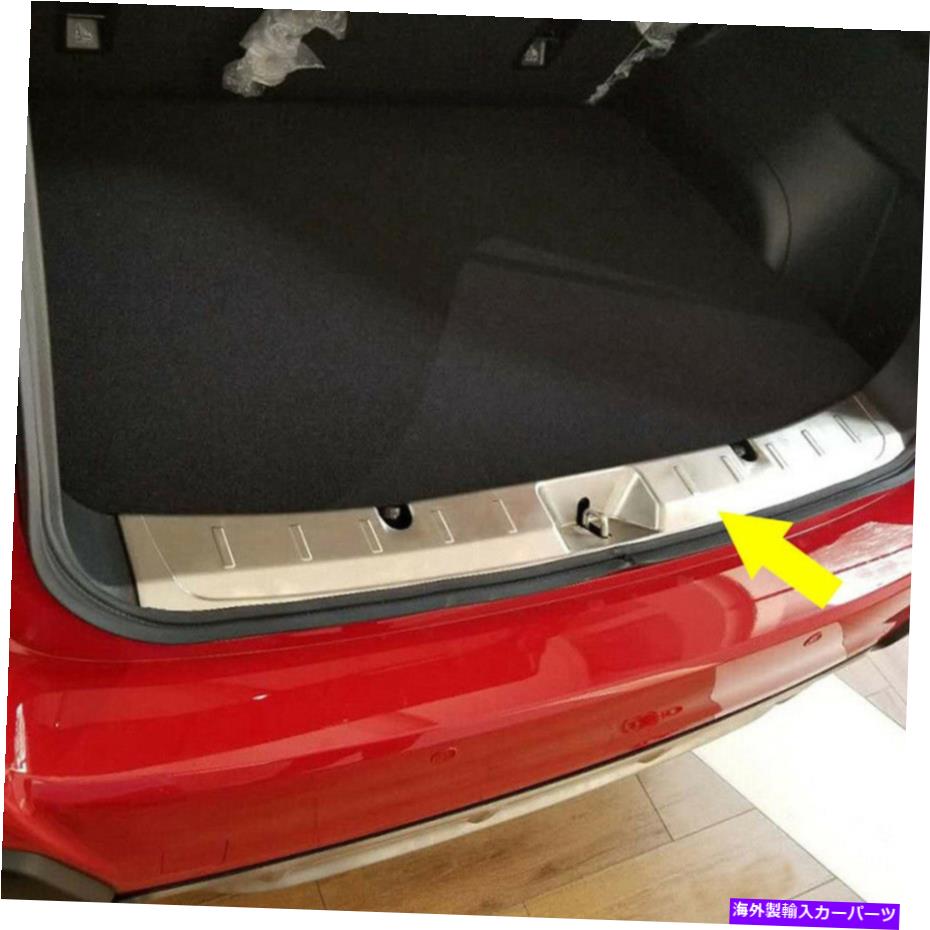 クロームカバー ステンレススチールリアバンパーシルプレートカバーフィットスバルクロストレック/XV 2018-2020 Stainless Steel Rear Bumper Sills Plate Cover fits Subaru Crosstrek/XV 2018-2020【並行輸入品】