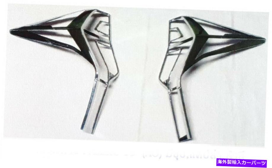 クロームカバー Mitsubishi Pajero Sport 2019-2020クロムリアランプライトカバートリム1PAIR Fit Mitsubishi Pajero Sport 2019-2020 Chrome Rear Lamp Light Cover Trim 1Pair【並行輸入品】