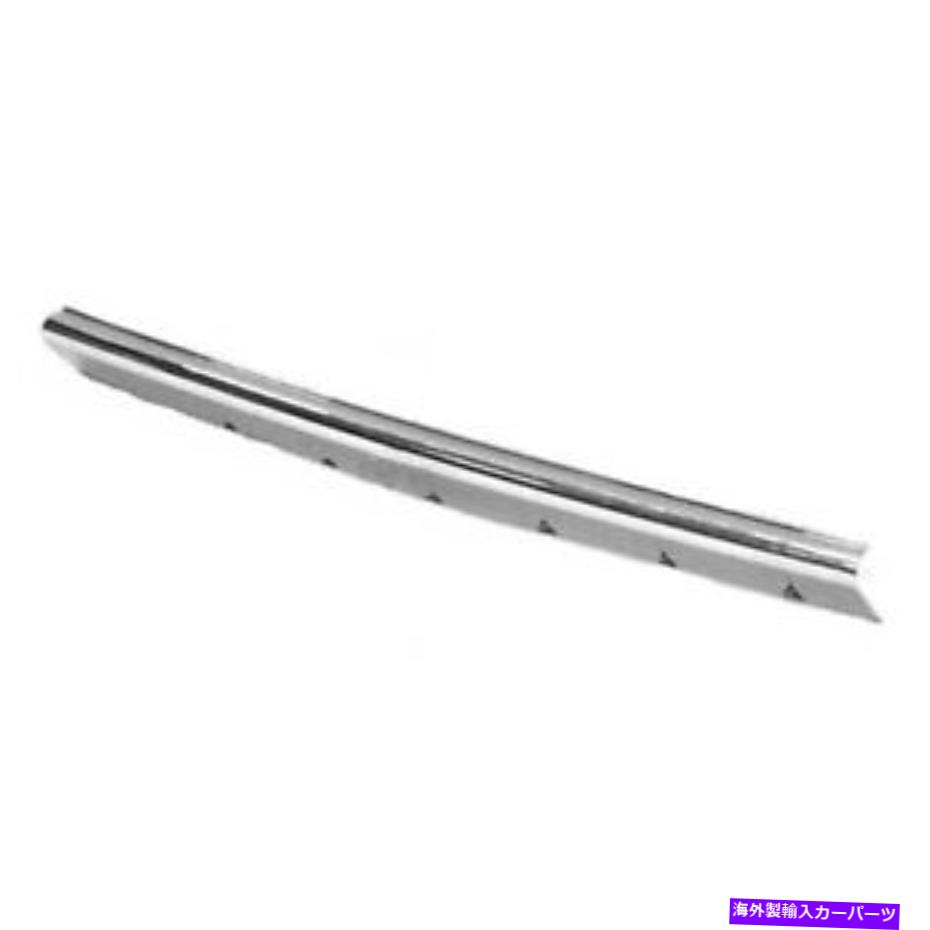 クロームカバー CH1044105プラスチック製のフロントバンパーカバーモールディング08-12 LibertyCapa CH1044105 Front Bumper Cover Molding Made Of Plastic Fits 08-12 Liberty CAPA【並行輸入品】