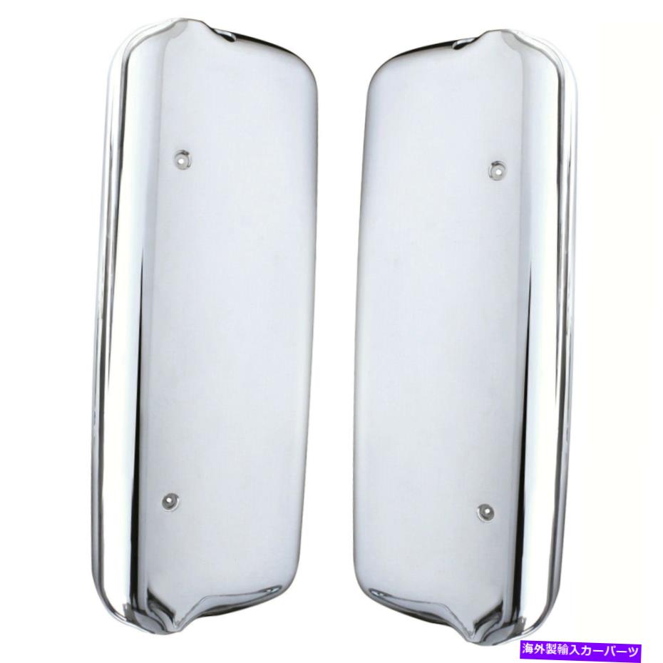 クロームカバー 2005年から2010年のクロムドアミラーカバーセットFreightliner Century＆Columbia Chrome Door Mirror Cover Set for 2005-2010 Freightliner Century & Columbia【並行輸入品】