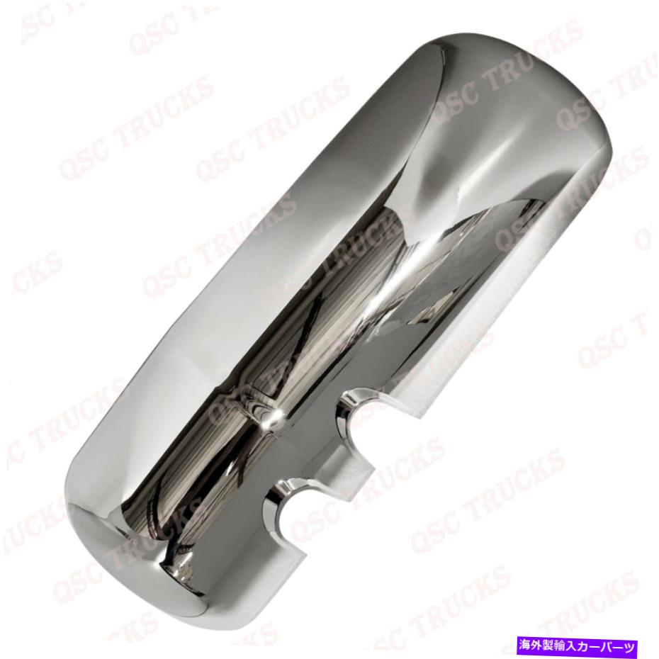 クロームカバー QSCクロムドアミラーは、ケンワースT680 T880の右旅客側をカバーしています QSC Chrome Door Mirror Covers Right Passenger Side for Kenworth T680 T880【並行輸入品】