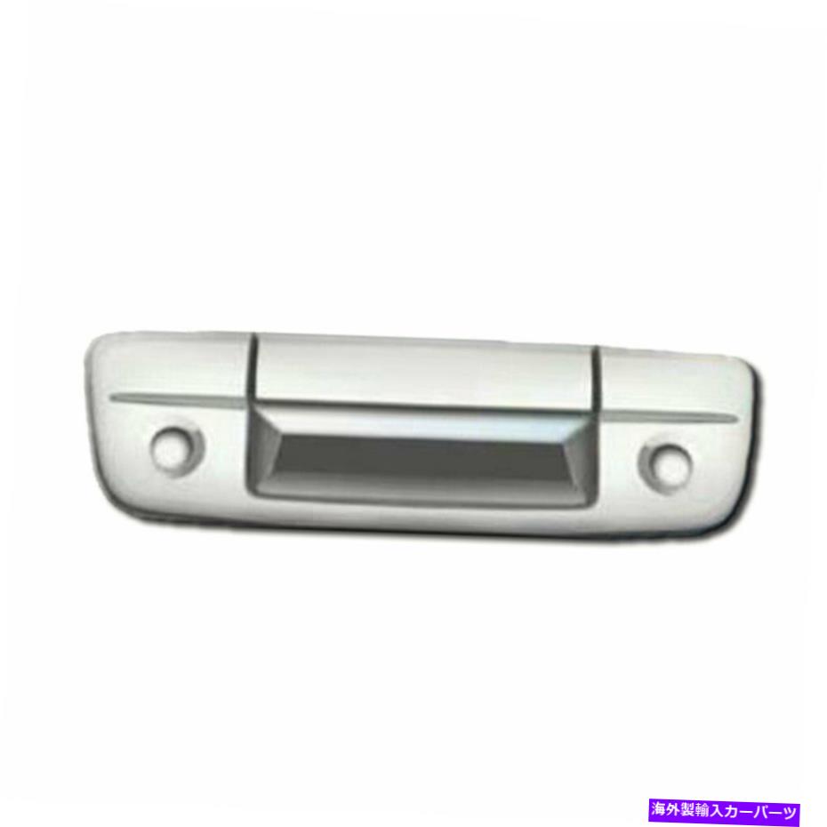 クロームカバー 2p Chrome Tailgateハンドルカバー付きカメラホールフィット09-15ダッジRAMバイラグジュアリーFX 2p Chrome Tailgate Handle Cover w/Camera Hole fits 09-15 Dodge RAM by Luxury FX【並行輸入品】