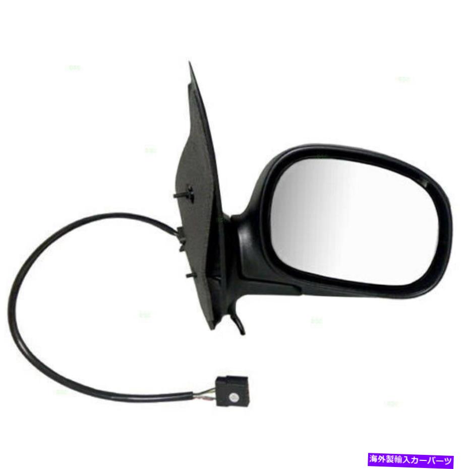 クロームカバー パワーミラーフィット01-03 F150スーパークルーキャブピックアップ乗客クロムカバー信号 Power Mirror fits 01-03 F150 SuperCrew Cab Pickup Passenger Chrome Cover Signal【並行輸入品】
