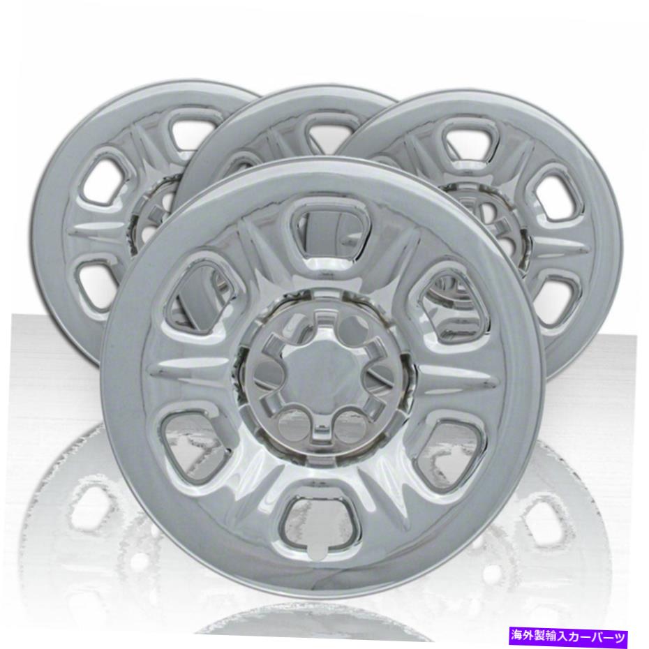 クロームカバー 2005-2020日産フロンティアの4つの16 'クロムABSホイールスキンカバーのセット Set of Four 16' Chrome ABS Wheel Skin Covers for 2005-2020 Nissan Frontier【並行輸入品】
