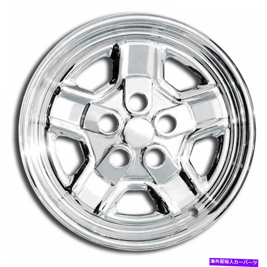 クロームカバー プレミアムFX Chrome 16インチホイールスキンカバー（4のセット）2007-09ジープパトリオット Premium FX Chrome 16-inch Wheel Skin Covers (Set of 4) for 2007-09 Jeep Patriot【並行輸入品】 42,757円