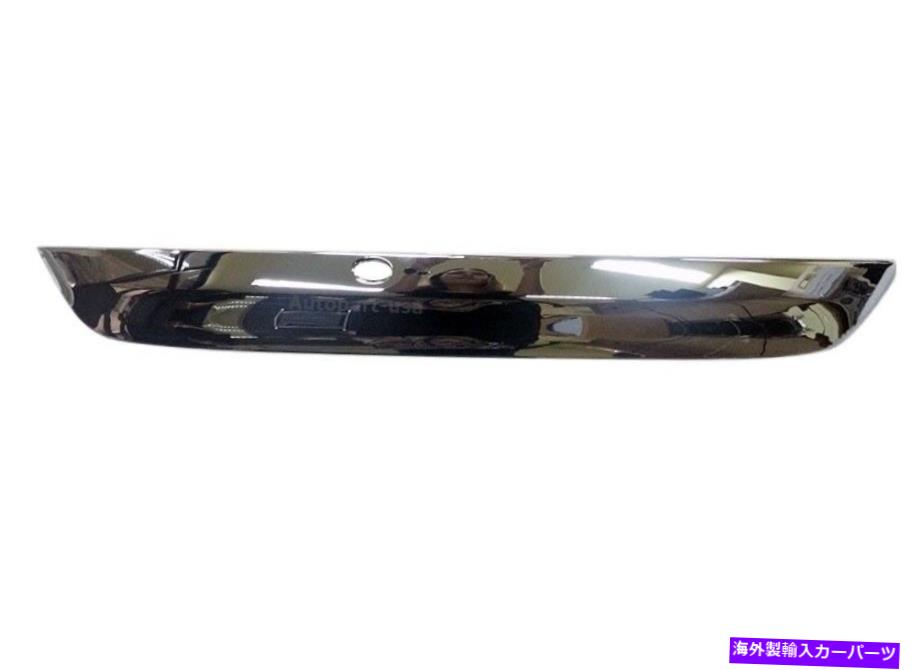 クロームカバー 日産ヴェルサノート2017クロムリアセンタートランクリッドリフトゲートカバートリム Fit For Nissan Versa Note 2017 Chrome Rear Center Trunk Lid Liftgate Cover Trim【並行輸入品】