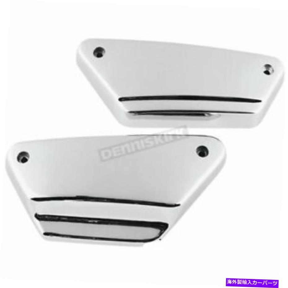 クロームカバー バイカーの選択クロムサイドカバーセット-19014 Bikers Choice Chrome Side Cover Set - 19014【並行輸入品】