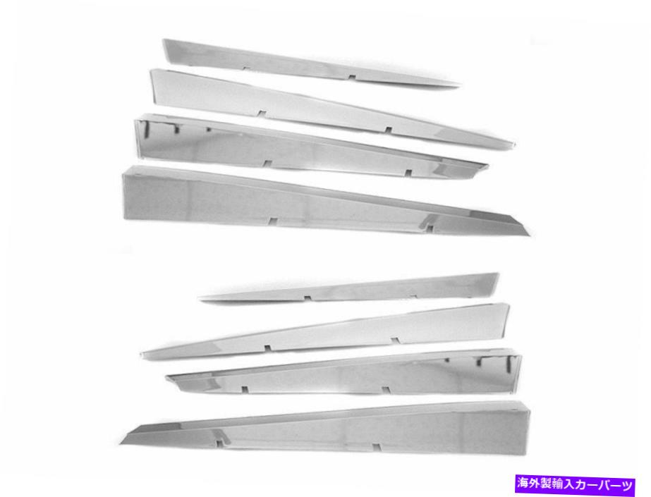 クロームカバー グリルクロムは、キャデラックCTS 2008-2013用のオーバーレイインサートをカバーしています Grille Chrome Covers Overlay Inserts Set For Cadillac CTS 2008-2013【並行輸入品】