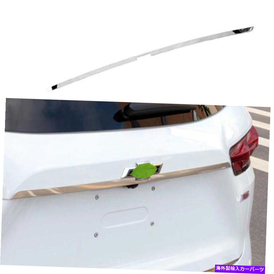 クロームカバー Chevry Blazer 2019-2022クロムスチールリアテールゲートアッパートランクストリップカバー For Chevry Blazer 2019-2022 Chrome Steel Rear Tailgate Upper Trunk Strip Cover【並行輸入品】