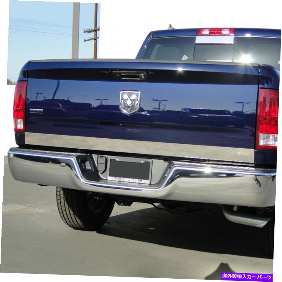 クロームカバー 2002-08 Dodge Ram 1500/2500のテールゲートトリムステンレススチールモールディングカバー Tailgate Trim Stainless Steel Molding Cover for 2002-08 Dodge Ram 1500/2500【並行輸入品】