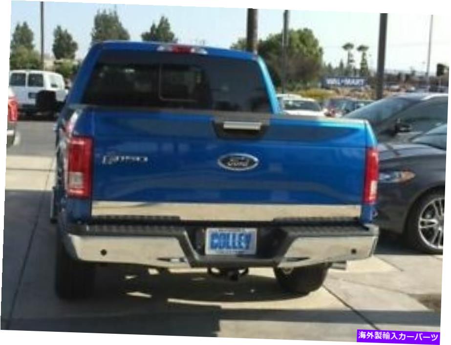 クロームカバー 2015-2020 FORD F-150テールゲートステンレスカバートリムモールディング低アクセント1PC 4.5 \