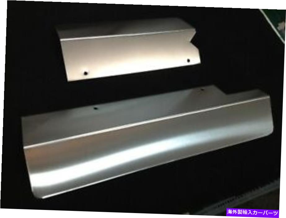 クロームカバー Corvette C4 1994-1996 2PCブラッシュステンレス燃料レールカバーエンジンクロムドレス Corvette C4 1994-1996 2Pc BRUSHED Stainless FUEL RAIL COVERS engine chrome dress【並行輸入品】