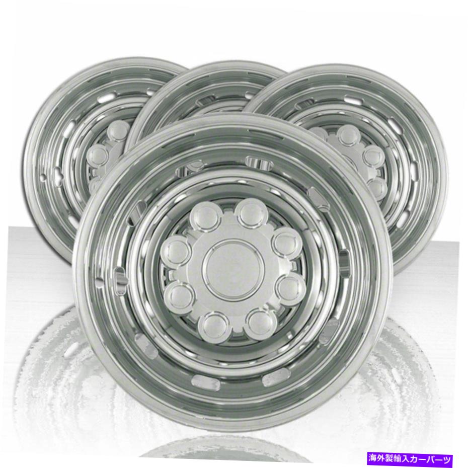 クロームカバー 2003-2011 Dodge RAM 2500/3500の4つの17インチChrome ABSホイールスキンカバーのセット Set of Four 17\