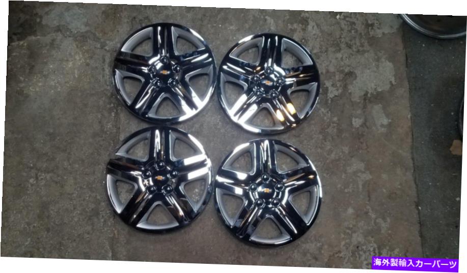 クロームカバー セット2006 07 08 09 10 11 12 IMPALA MONTE CARLO HUBCAPSホイールカバーChrome3021 Set 2006 07 08 09 10 11 12 Impala Monte Carlo Hubcaps Wheel Covers Chrome 3021【並行輸入品】