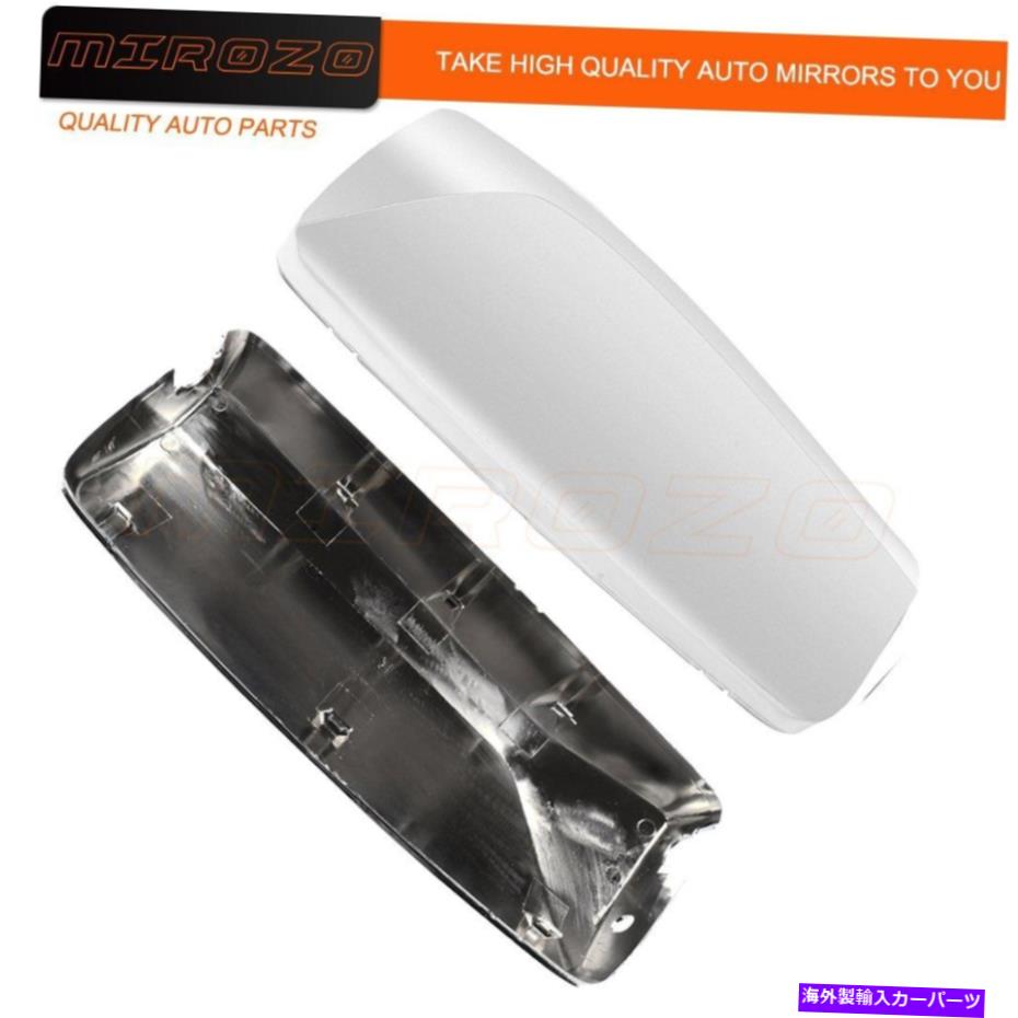 クロームカバー ミロゾペアサイドクロムミラー2015-2018ボルボVNLのカバートラックミラー MIROZO Pair Side Chrome Mirrors Cover Truck Mirrors For 2015-2018 VOLVO VNL【並行輸入品】