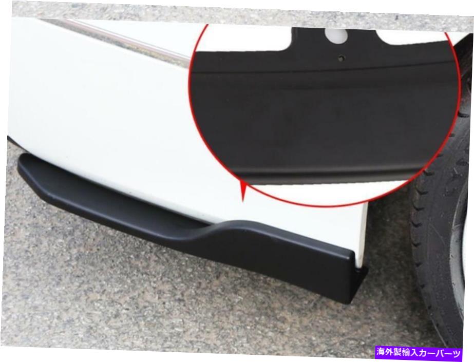 クロームカバー ホンダアコード2018 2019 2021のマットブラックリアバンパーカバートリムサイドウィング Matte Black Rear Bumper Cover Trim Side Wing For Honda Accord 2018 2019 2021【並行輸入品】