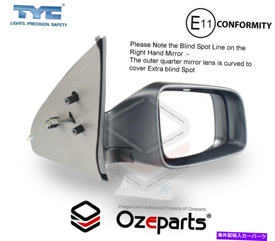 USミラー RH RHS右手マニュアルドアミラーHolden Astra TS 1998?2005 3/4/5ドア RH RHS Right Hand Manual Door Mirror For Holden Astra TS 1998~2005 3/4/5 Door【並行輸入品】
