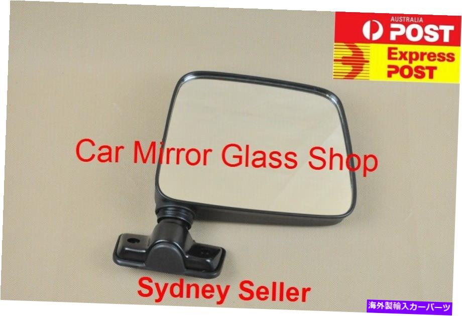 USミラー 日産パトロールGQの新しいドアミラー1988-1999（右側、黒） NEW DOOR MIRROR FOR NISSAN PATROL GQ 1988-1999 ( RIGHT SIDE, BLACK)【並行輸入品】