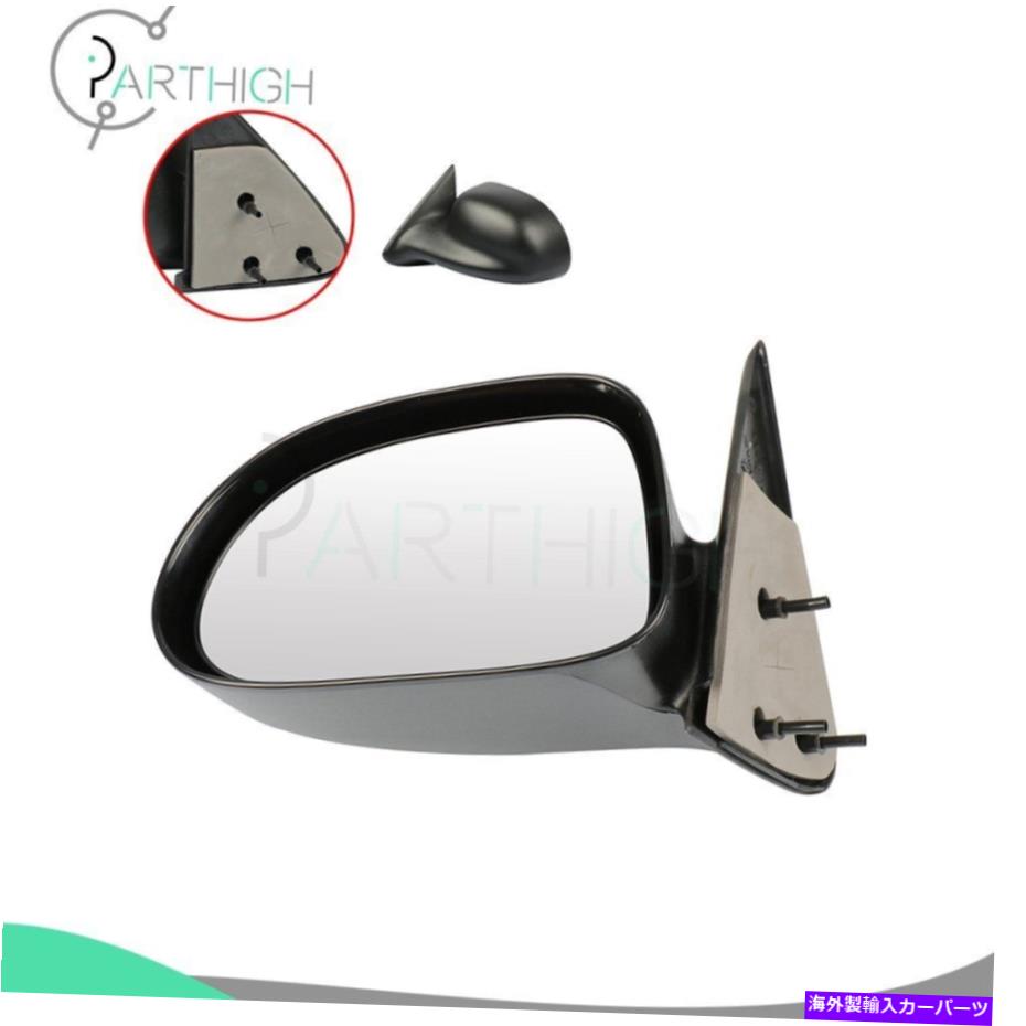 USミラー 1997-00 Dodge Dakotap/U/Durango Mirror Manual Black 55154847adドライバーサイド For 1997-00 Dodge Dakotap/U/Durango Mirror Manual Black 55154847AD Driver Side【並行輸入品】
