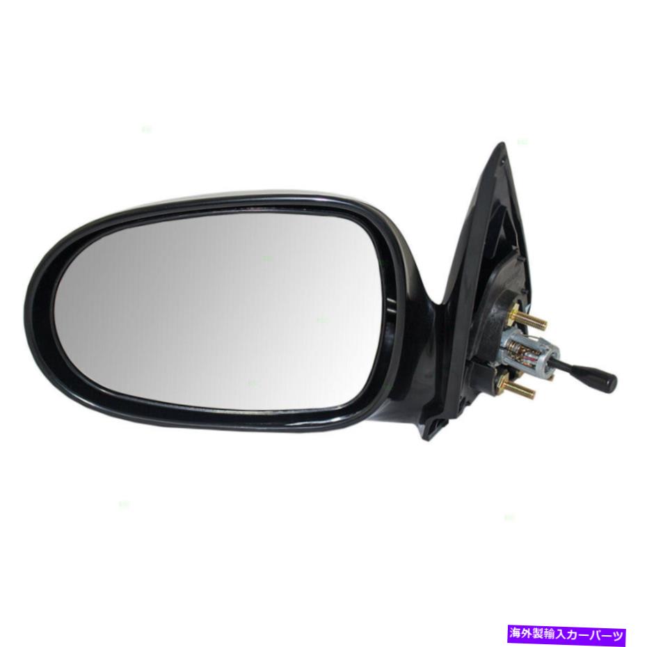USミラー 新しいドライバーマニュアルリモートサイドビューミラーガラスハウジング00-06日産セントラ New Drivers Manual Remote Side View Mirror Glass Housing for 00-06 Nissan Sentra【並行輸入品】
