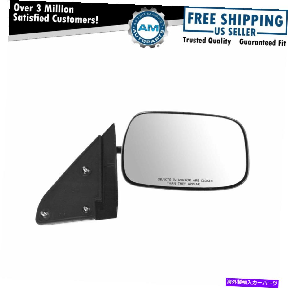 USミラー ミラーサイドビューマニュアルステンレス鋼の乗客右rシボレーGMCピックアップ用 Mirror Side View Manual Stainless Steel Passenger Right R for Chevy GMC Pickup