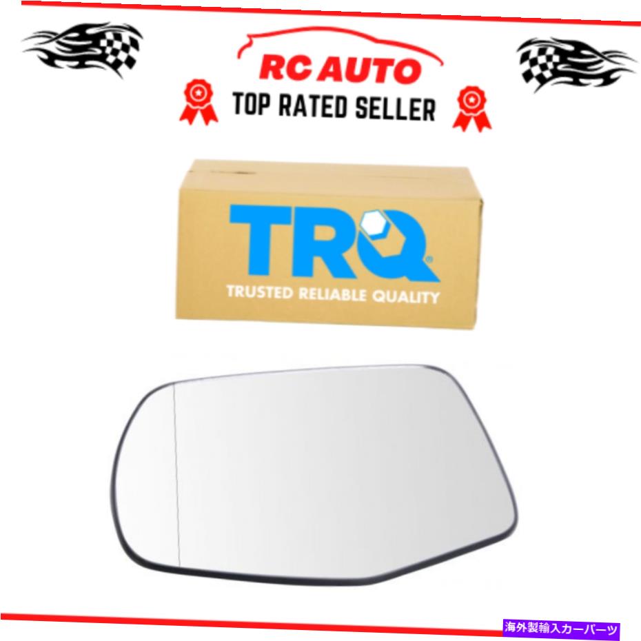 USミラー TRQミラーガラス加熱された非球面拡張ビュードライバーLHパイロットリッジライン TRQ Mirror Glass Heated Aspherical Expanded View Driver LH for Pilot Ridgeline【並行輸入品】