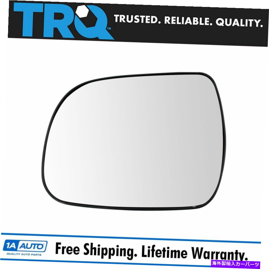 USミラー TRQエクステリアサイドビューミラーガラス加熱ドライバーサイドLHハイランダーSUV用 TRQ Exterior Side View Mirror Glass Heated Driver Side LH for Highlander SUV【並行輸入品】