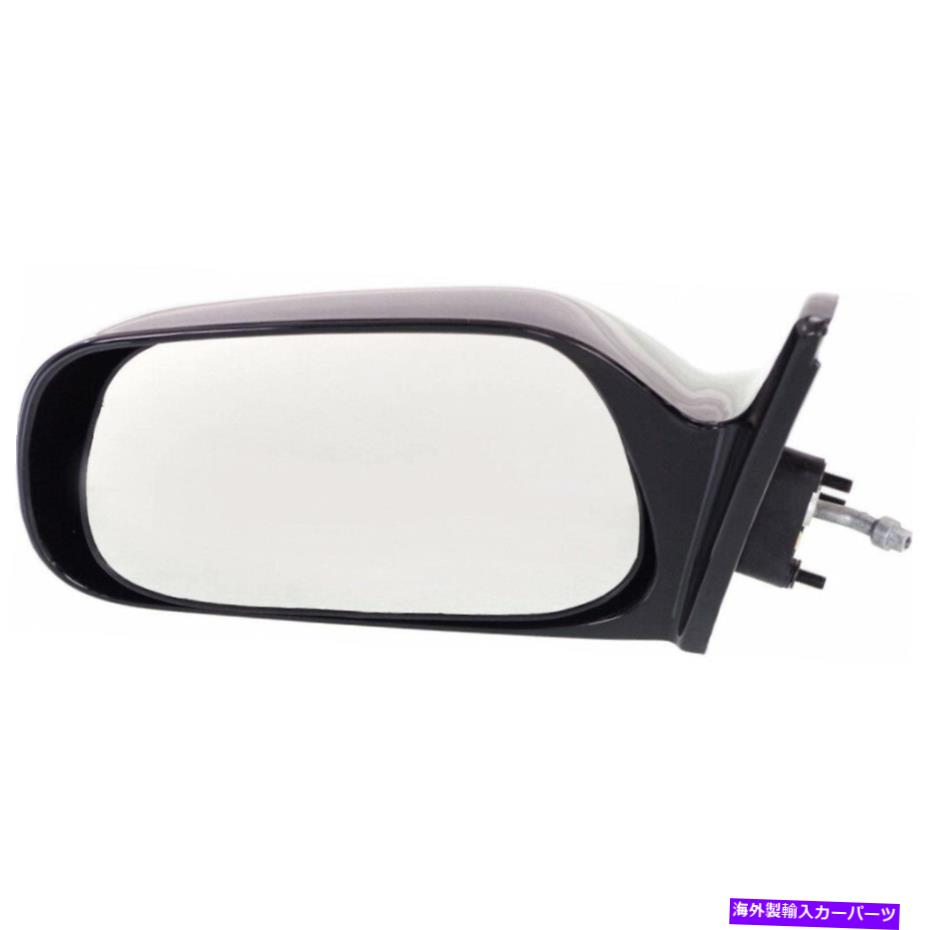 USミラー トヨタカローラ1988-1992ドアミラードライバー側|手動リモート非加熱 For Toyota Corolla 1988-1992 Door Mirror Driver Side | Manual Remote Non-Heated【並行輸入品】