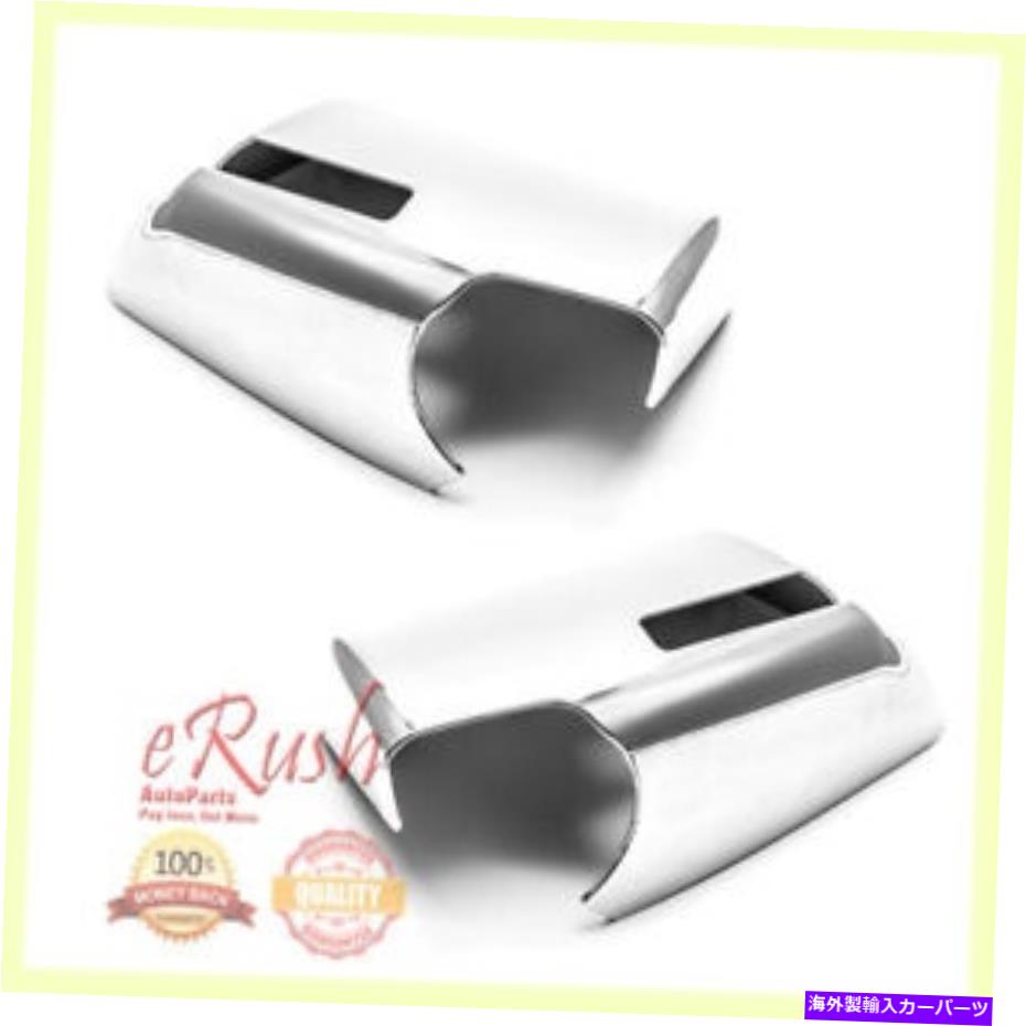 USミラー 2009-2017のシボレートラバースクロムサイドミラーカバー2009 2010 2012 2012 FOR 2009-2017 CHEVY TRAVERSE CHROME SIDE MIRROR COVER COVERS 2009 2010 2011 2012【並行輸入品】