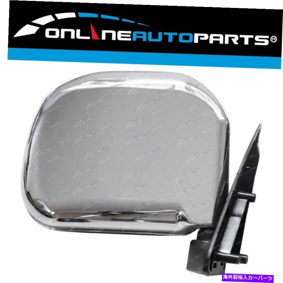 USミラー HIACE LH103 RZH103 RZH113 RZH125 1989?2005 RightのRH Chromeサイドドアミラー RH Chrome Side Door Mirror for Hiace LH103 RZH103 RZH113 RZH125 1989~2005 Right【並行輸入品】
