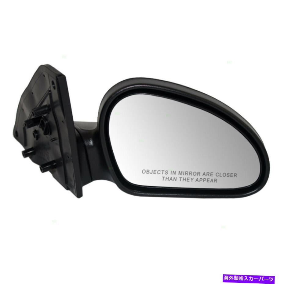USミラー 乗客マニュアルサイドビューミラー97-02エスコート97-99トレーサーのテクスチャー Passengers Manual Side View Mirror Textured for 97-02 Escort 97-99 Tracer【並行輸入品】