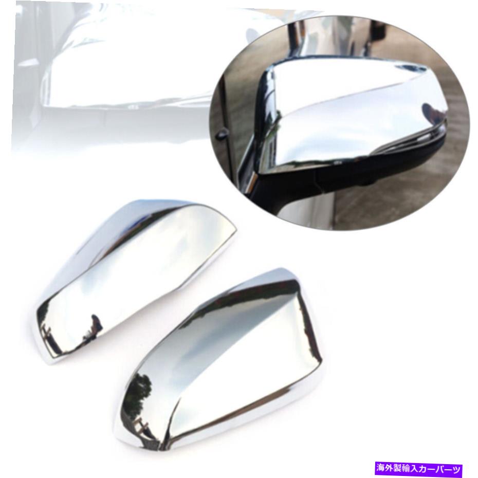 USミラー カーサイドミラーキャップトヨタアルファード2016-2019クロムの車のサイドミラーキャップカバー Car Side Mirror Caps Rearview Covers For Toyota Alphard 2016-2019 Chrome【並行輸入品】
