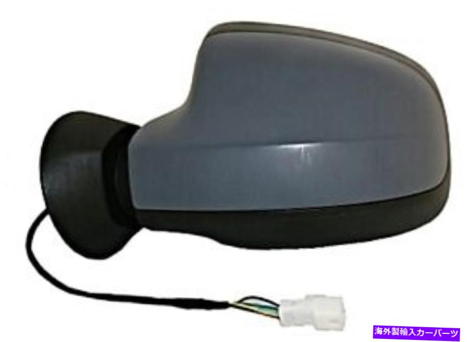 USミラー ウィングサイドミラーコンベックス加熱プライミング左ぴったりのダシアローガンルノー2008- Wing Side Mirror Convex Heated Primed LEFT Fits DACIA Logan RENAULT 2008-【並行輸入品】