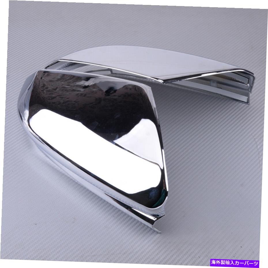 USミラー Honda Civic 2016-2018に適したサイドバックビューウィングミラーカバーキャップトリムフィット Pair of Side Rearview Wing Mirror Cover Cap Trim Fit For Honda Civic 2016-2018【並行輸入品】
