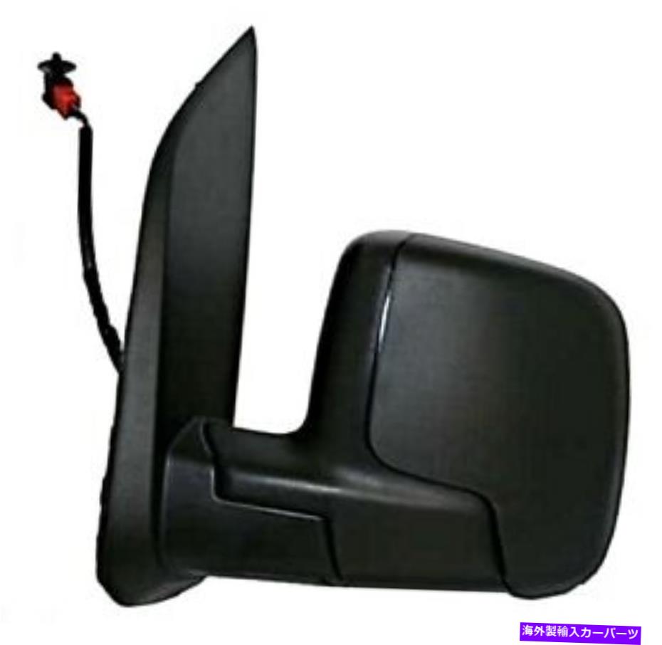 USミラー 電気サイドミラーコンベックス加熱左フィットシトロエンネモフィアットプジョー2008- Electric Side Mirror Convex Heated LEFT Fits CITROEN Nemo FIAT PEUGEOT 2008-【並行輸入品】