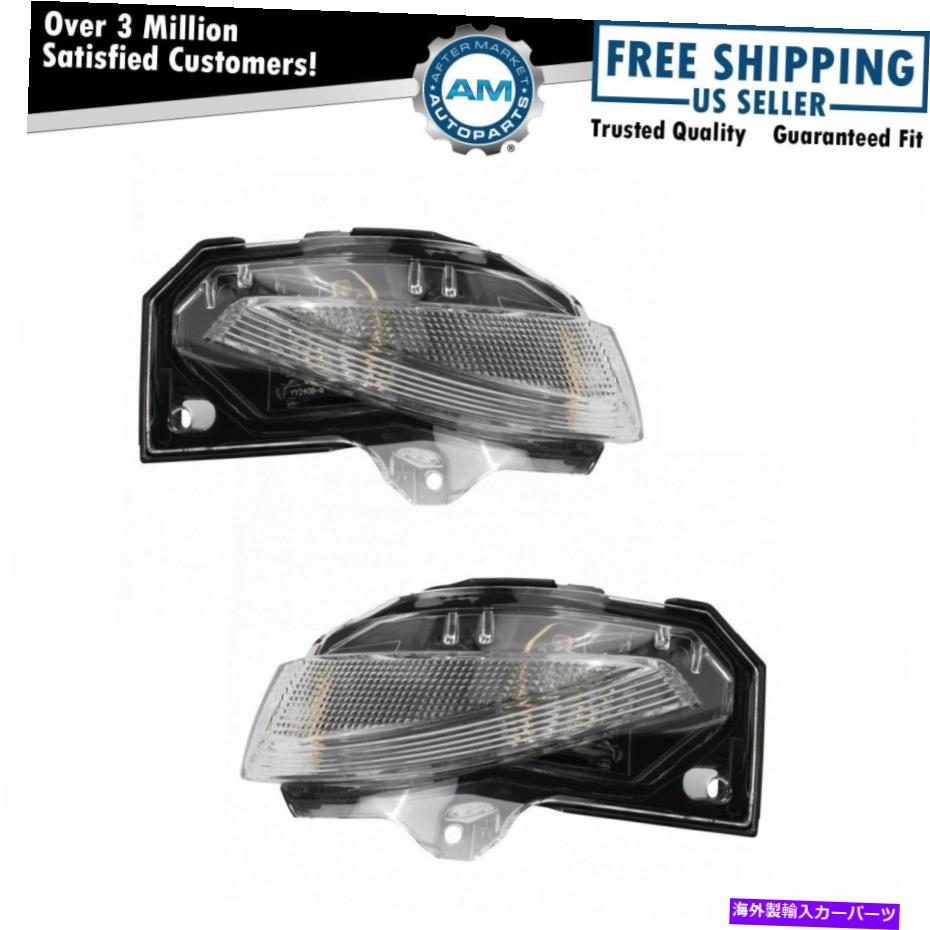 USミラー 2PCエクステリアドアミラーターン信号ランプセットLH RHサイドのトヨタカローラ 2pc Exterior Door Mirror Turn Signal Lamp Set LH RH Sides for Toyota Corolla【並行輸入品】