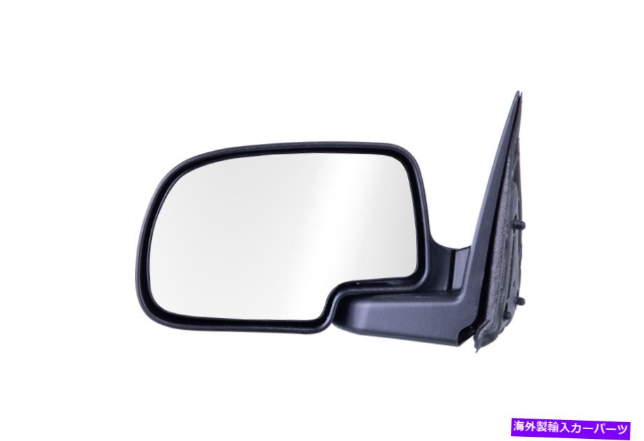 USミラー 左のドライバーサイドビューマニュアルテクスチャーミラー99-07シルバード1500 2500 3500 Left Driver Side View Manual Textured Mirror For 99-07 Silverado 1500 2500 3500【並行輸入品】