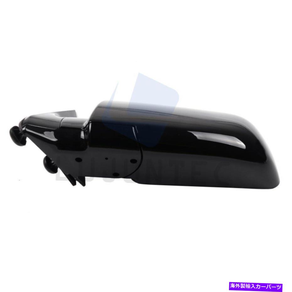 USミラー [右]サイドミラーマニュアルフォールドブラックフィット1988-1998 GMCシボレーピックアップトラック [Right] Side Mirror Manual Fold Black Fits For 1988-1998 GMC Chevy Pickup Truck【並行輸入品】