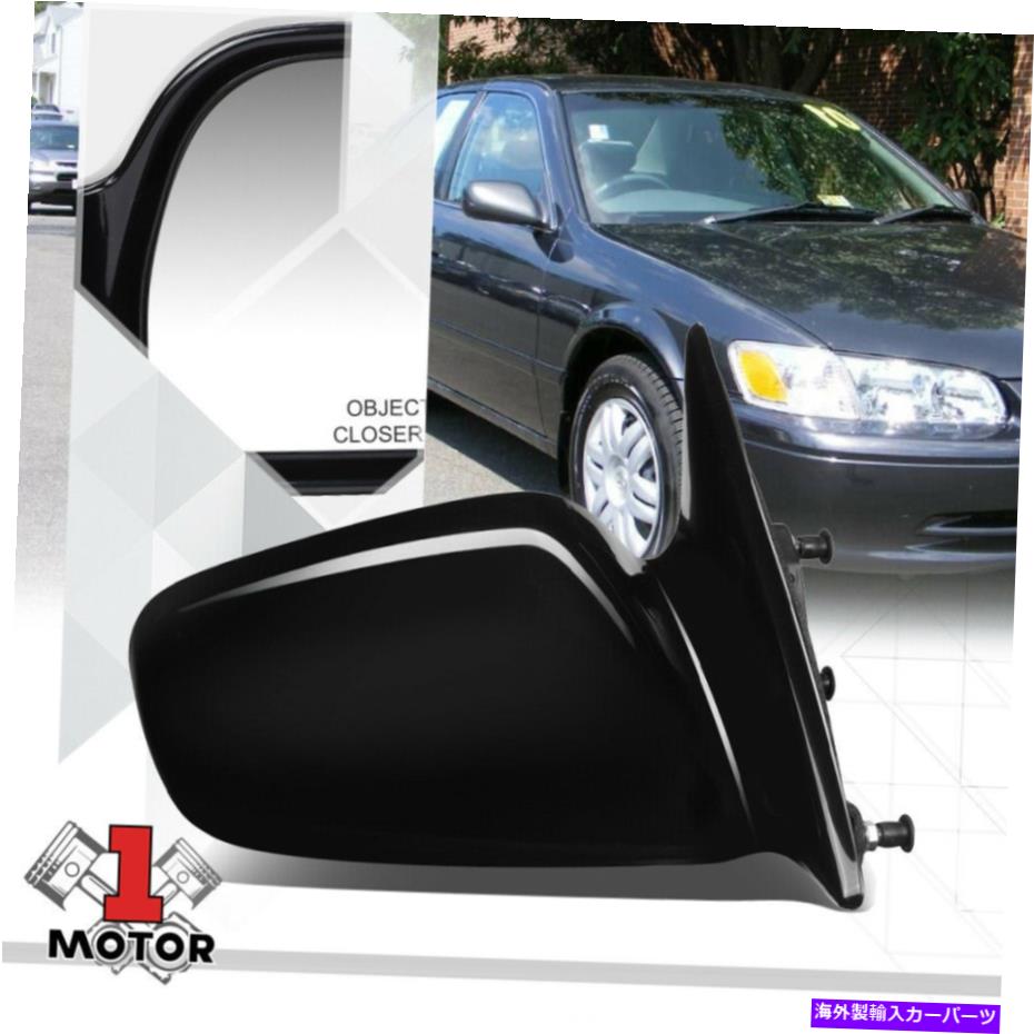 USミラー [右] 97-01トヨタカムリ用の助手席マニュアル調整可能ドアミラーキット [Right] Passenger Side Manual Adjustable Door Mirror Kit for 97-01 Toyota Camry【並行輸入品】