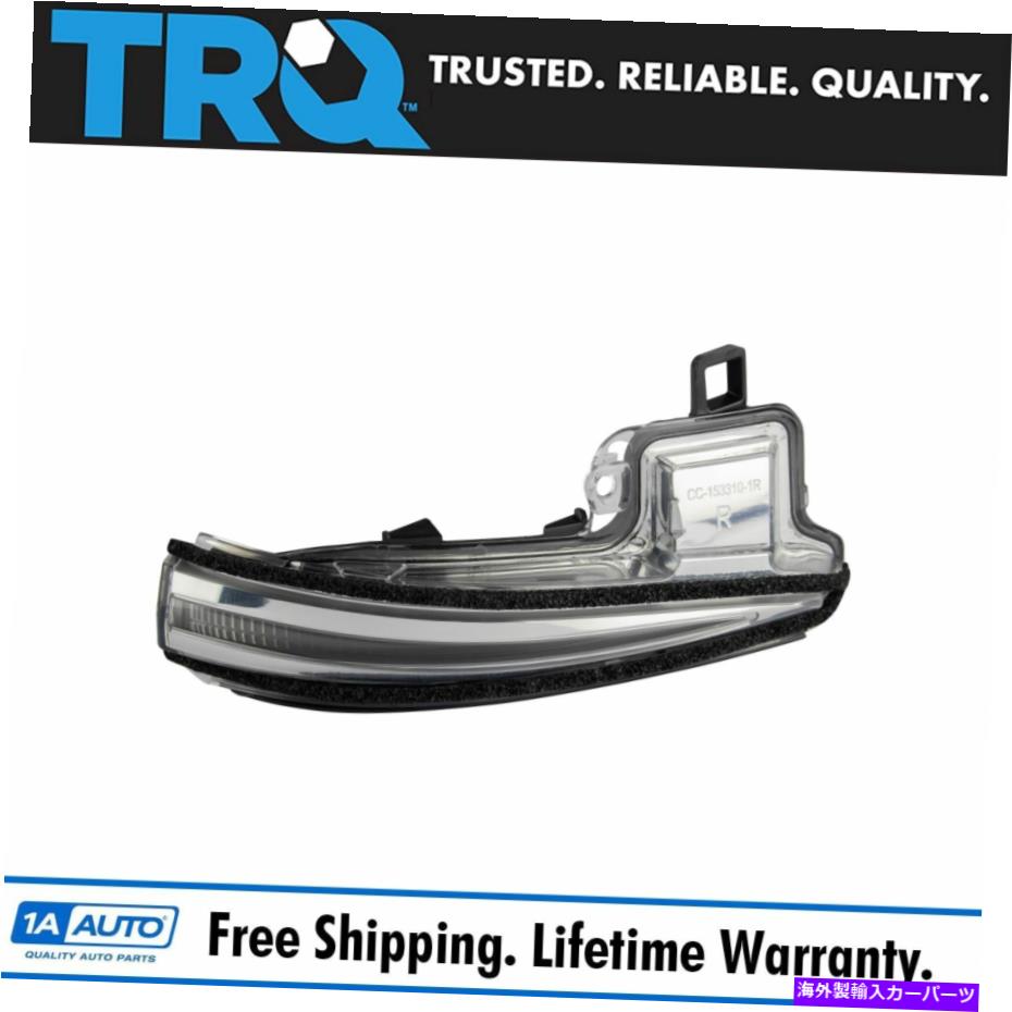 USミラー トヨタタコマピックアップ用のTRQ LEDミラーターンシグナルライトRH RF乗客 TRQ LED Mirror Turn Signal Light Lamp RH RF Passenger for Toyota Tacoma Pickup【並行輸入品】