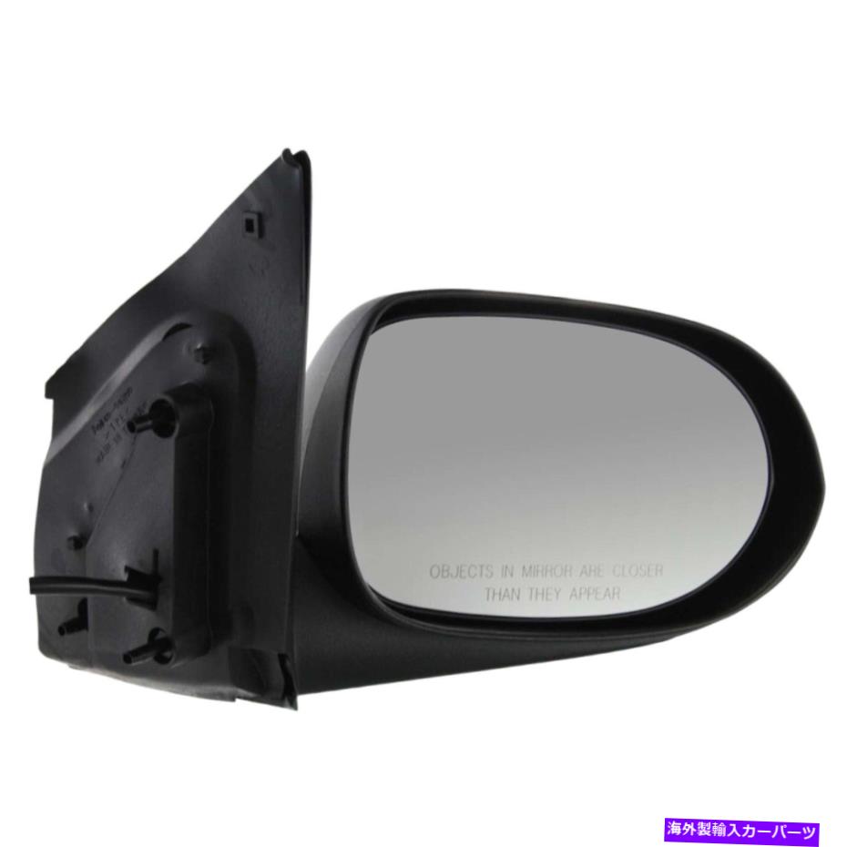 USミラー パワーサイドビューミラー乗客右RH新機能07-12ダッジキャリバー Power Side View Mirror Passenger Right RH NEW for 07-12 Dodge Caliber【並行輸入品】