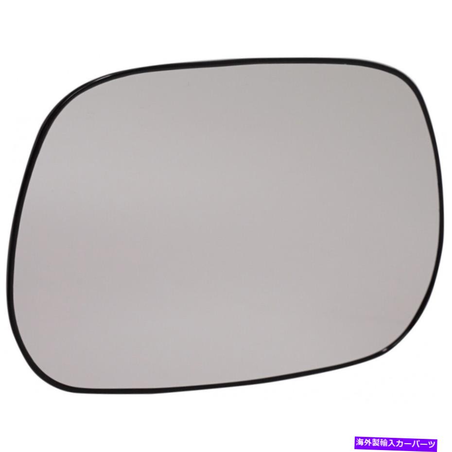 USミラー トヨタRAV4 2001 2002 2003ミラーガラスドライバーサイド加熱w/バッキングプレート用 For Toyota RAV4 2001 2002 2003 Mirror Glass Driver Side Heated w/ Backing Plate【並行輸入品】