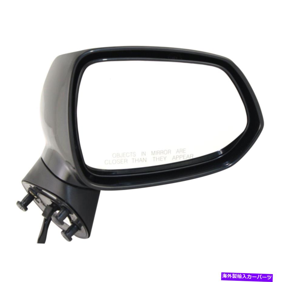 USミラー 2007年から2008年のパワーミラーホンダフィット乗客サイドペイント可能なマニュアル折りたたみ Power Mirror For 2007-2008 Honda Fit Passenger Side Paintable Manual Folding【並行輸入品】