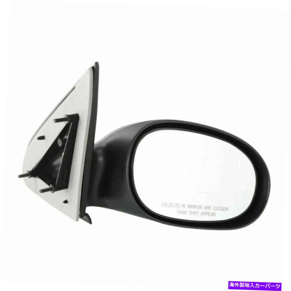 USミラー Dodge Neon 2000-2005ドアミラー助手席側|マニュアル|テクスチャブラック For Dodge Neon 2000-2005 Door Mirror Passenger Side | Manual | Textured Black【並行輸入品】