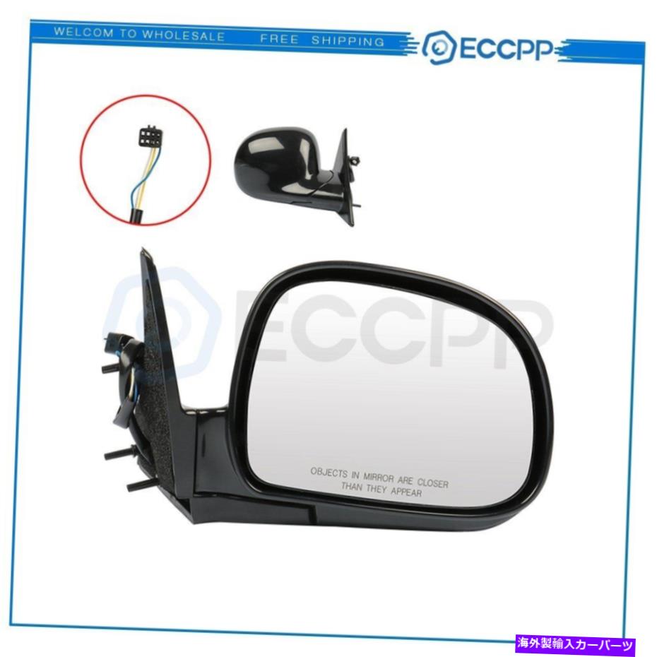 USミラー 1998年から2000年のECCPPシボレーブレザー/S10 RHサイドブラックフォルフォーパワーミラー ECCPP For 1998-2000 CHEVROLET BLAZER/S10 RH Side Black Foldaway Power Mirror【並行輸入品】