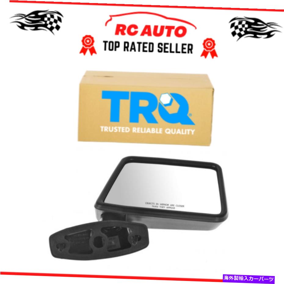 USミラー TRQブラックマニュアルサイドビュードアミラー助手席乗客RHフォードトラックエクスプローラー TRQ Black Manual Side View Door Mirror Passenger RH for Ford Truck Explorer【並行輸入品】